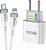 Kit Carregador Turbo Power HREBOS- Para IPhone 5/6/7/8/X/XR/XS/11/12/13/14 - Imagem 3