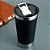 Copo Térmico de Cerveja em Aço Inox com tampa e Abridor 473ml - Preto - Imagem 1