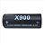 Bateria Para Lanterna X900 Li-Ion 26650 16800mAh 4.2V Preto Li-ion - Imagem 1