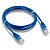Cabo De Rede 5 Metros Rj45 Cat5 Azul - Conexão - Imagem 1