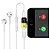 Adaptador Lightning Splitter Carregador/Fone Iphone 7 8 e X - Imagem 1