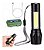 Mini Lanterna Tática Xpe Cob Led Flash de Luz 5.000 Lumens à Prova D'água - Carregamento USB - Imagem 1