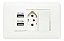 Tomada Carregador Usb De Parede Duo Com Interruptor - Ys-002 - Imagem 2