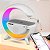 Luminária De Mesa G-Speaker Abajur Led RGB, Caixa de Som e Carregador por Indução Smart Station Pega Bluetooth, Rádio FM, Pendrive e Cartão de Memória - Imagem 2