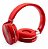 Fone De Ouvido EVEREST JB950 Headphone Wireless FM e MP3 - Vermelho - Imagem 3