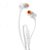 Fone de Ouvido JBL TUNE T110 by HARMAN Intra-Auricular com Microfone - Branco - Imagem 2