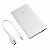Carregador Portátil Xiaomi PLM10ZM 5000mah Mi Power Bank 2 (Até 2 cargas) - Prata - Imagem 2