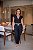 Blusa Princesa Tecido Montaria de Poliamida - Preto - Imagem 3