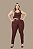 Calça Montaria Skinny Tradicional Tecido de Poliamida Premium - Marsala - Imagem 4