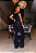 Calça Flare de Zíper - PRETO - Imagem 2
