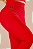 Calça Montaria Modeladora Skinny 3 Cós Compressores no Tecido de Poliamida - Vermelho Red - Imagem 2