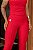 Calça Flare 3 Cós Compressores no Tecido Montaria de Poliamida - VERMELHO RED - Imagem 4