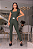 Calça Montaria Skinny Tradicional Tecido Poliamida Premium - Verde Militar - Imagem 4