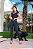 Calça Montaria Skinny Tradicional Tecido Poliamida Premium - AZUL MARINHO - Imagem 4