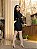 Vestido Luxus Tecido Montaria - Preto - Imagem 2