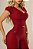 Calça Montaria Modeladora Skinny 3 Cós Compressores no Tecido de Poliamida - VERMELHO CARBANET - Imagem 3