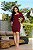 Vestido Luxus Tecido Montaria - MARSALA - Imagem 2