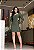 Vestido Luxus Tecido Montaria - VERDE MILITAR - Imagem 2