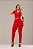Calça Montaria Skinny de Zíper - VERMELHO RED - Imagem 1