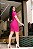 Vestido TUBINHO Tecido Montaria - ROSA PINK - Imagem 3