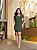 Vestido TUBINHO Tecido Montaria - VERDE MILITAR - Imagem 2