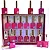 Kit 12 Cores Coleção Rosa Glamour 12ml Helen Color - Imagem 1