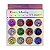 Kit 12 Folha de Ouro Picotada / Cores Sortidas - Imagem 1