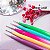 Kit 5 Pincel de Silicone Para Unhas Colorido - Imagem 2