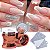 Carimbo de Transferência de Silicone p/ Unhas - Imagem 1