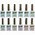 Kit 12 Esmaltes Em Gel Luar Branco 12 Tonalidades De Branco Helen Color - Imagem 1