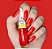 ESMALTE IMPALA A COR DA MODA CREMOSO TOMATE COMERCIAL - Imagem 2