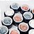 Kit Ombré Bluwe Pasta Em Gel 4 Cores Nail Art Baby Boomer UV LED - Imagem 3