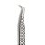 Pinça Fibra De Vidro Uze Nails Aço Inox Para Alongamento De Unhas Profissional - Imagem 2