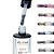 Selante Top Coat Risa 10g UV LED Nude Pink Silver Gold Renda Finalizador Para Unhas Variação:Silver - Imagem 1