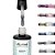 Selante Top Coat Risa 10g UV LED Nude Pink Silver Gold Renda Finalizador Para Unhas Variação:Renda - Imagem 1