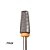 Broca Diamantada Tungstênio Brilia Nails Para Unhas Nail Designer Profissional Variação:Tunstênio 717XEF Premium - Imagem 1