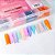 Moldes Anylovy Para Alongamento De Unhas F1 Mix Color Bailarina Francesa Reversa Variação:Mix Colors - Imagem 1