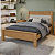 Cama Casal Athenas - Cor Amêndoa/Off White - 1,40M - Imagem 1