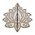 FLOR DE LOTUS COM ABA 3D - Imagem 3