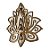 FLOR DE LOTUS COM ABA 3D - Imagem 1