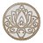FLOR DE LOTUS SIMPLES NO ARO - Imagem 1