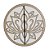 FLOR DE LOTUS NO ARO COM ABA E FURO 3D - Imagem 3