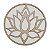 FLOR DE LOTUS SIMPLES NO ARO - Imagem 1