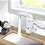 Torneira Elétrica de Parede Elegance Fame 4T 127V / 4800W - Branca - Imagem 2