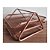 Caixa de Correspondência Organizador de Mesa Dupla Metal Rose Gold - Imagem 2