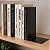 Aparador de Livros Bibliocanto Premium Organizador Suporte para Livros 1 par Metal Preto GV Office - Imagem 6