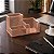 Porta Caneta  Porta Clips Lembrete Rose Gold 3 Divisórias Organizador de mesa GV Office - Imagem 8