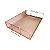 Caixa de Correspondência Organizador de Mesa Bandeja Metal Empilhável Rose Gold - Imagem 7