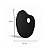 Paleta para Pintura Oval Preta 30x21cm Ergonômica para Artistas Gv Office - Imagem 5