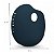 Paleta de Pintura Godê Preta 31x26cm Formato Anatômico Oval com Cavidades para Pincel - Imagem 2